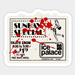 Ice Palace Monroeville Mall Skate Sticker